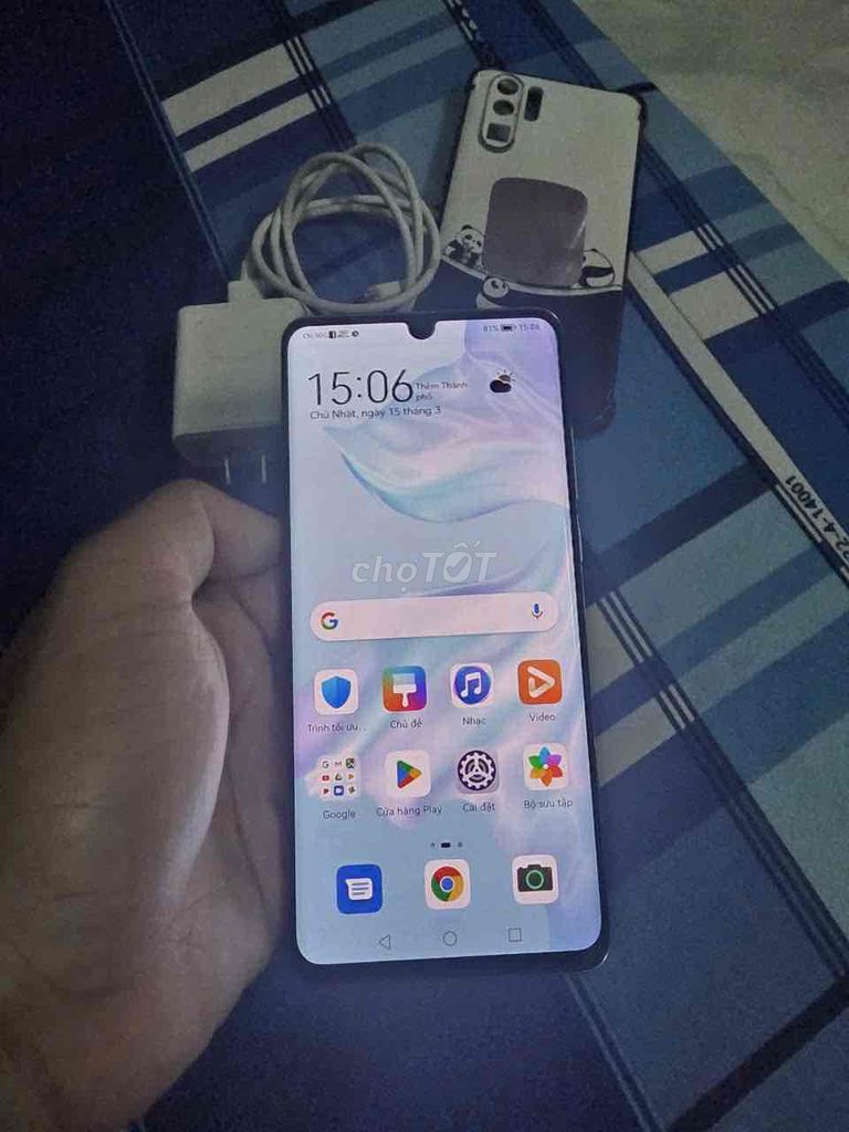 Huawei P30 Pro, máy đẹp, có sẵn chplay. Mua bán Điện thoại tại Huyện Bình Chánh Tp Hồ Chí Minh được đăng bởi chinhchinh hình 1