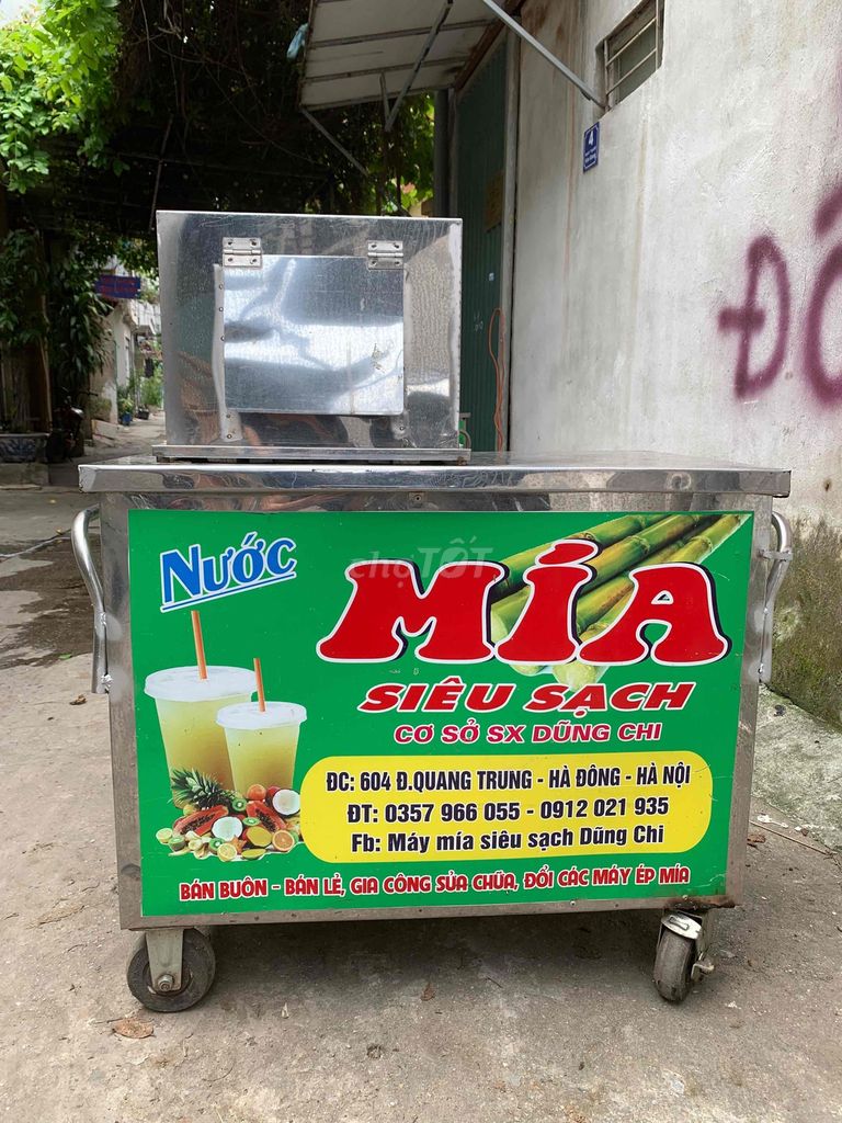 thanh lý máy ép nước mía