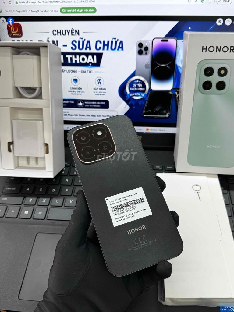 HONOR X6c MÁY MỚI CHÍNH HÃNG FULL BOX CHƯA SẠC. Mua bán Điện thoại tại Thành phố Biên Hòa Đồng Nai được đăng bởi DT MOBILE BIÊN HOÀ hình 1