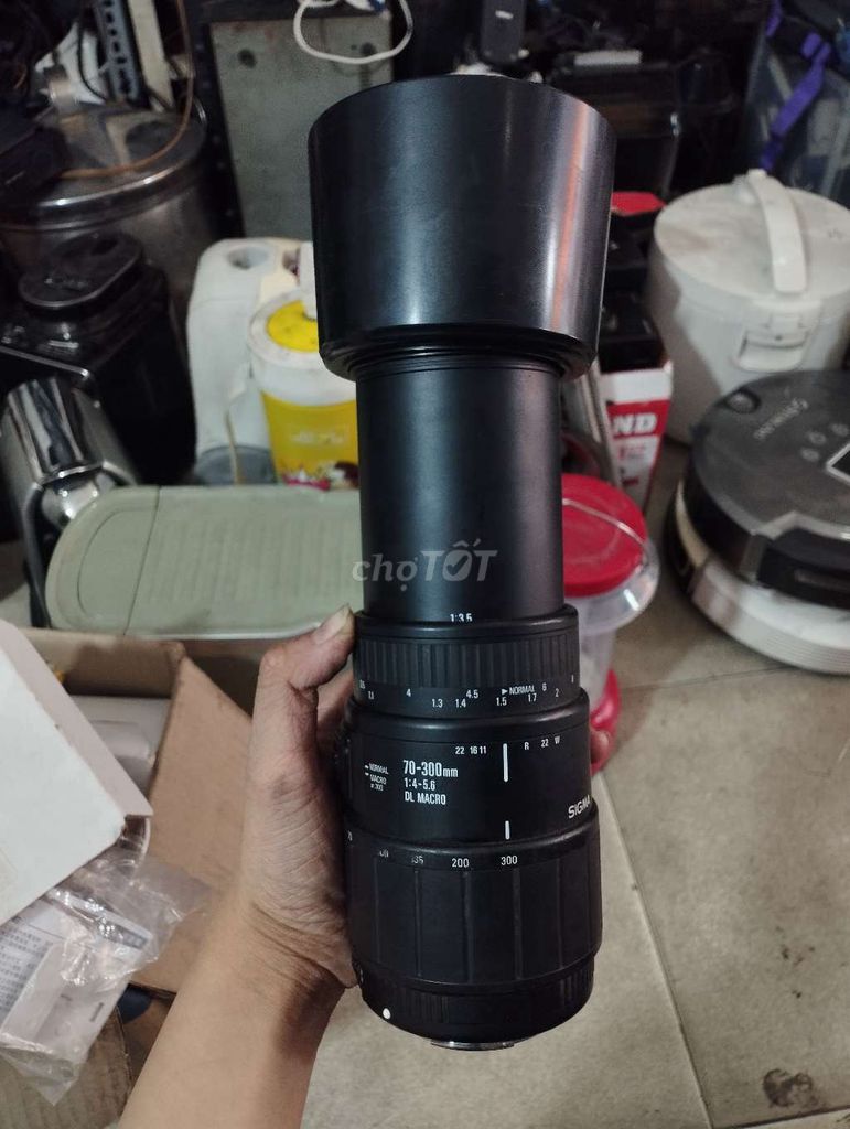 Thanh lý ống lens Sigma còn rất đẹp