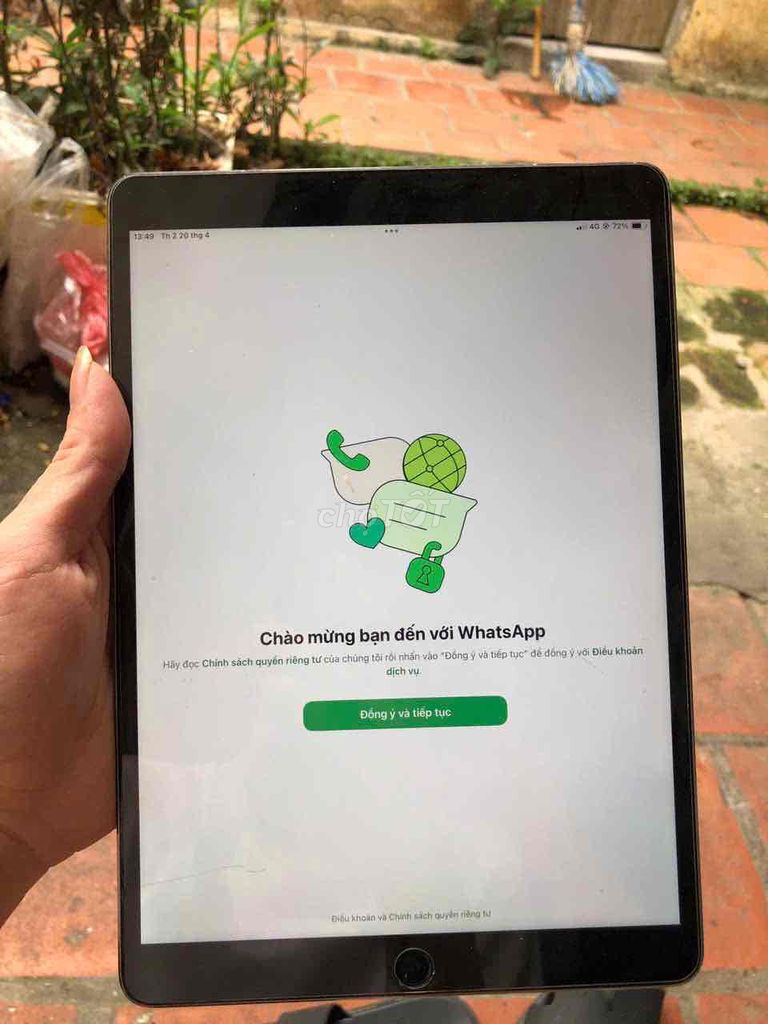 Apple iPad Pro 10.5 Xám 4G. Mua bán Máy tính bảng tại Huyện Đông Anh Hà Nội được đăng bởi M1 hình 1