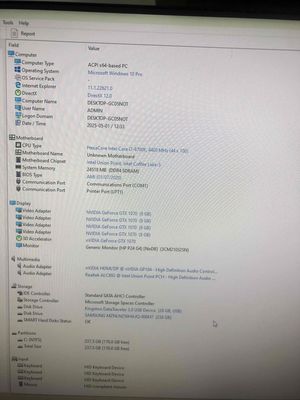Thùng máy tính để bàn i7 8700k, Vga 8g 1070ti. Mua bán Máy tính để bàn tại Thành phố Nha Trang Khánh Hòa được đăng bởi VÕ TRIỀU ĐẠI