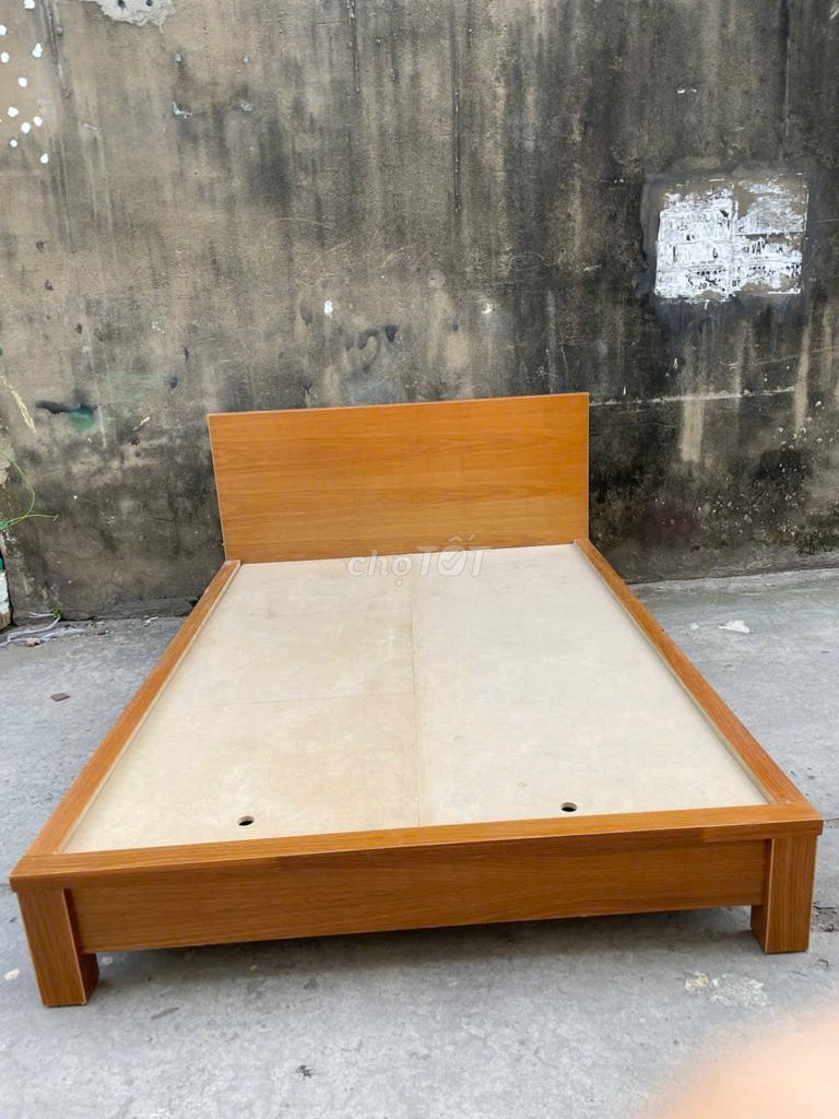 GIƯỜNG GỖ 1M4X2M. Mua bán Giường, chăn ga gối nệm tại Quận Bình Tân Tp Hồ Chí Minh được đăng bởi HÀNG THANH LÝ NỘI THẤT 268 hình 1