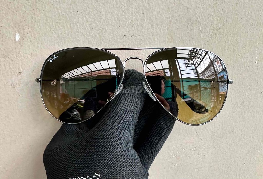 kính Rayban 3026 Aviator mắt 62.auth+likenew.0000