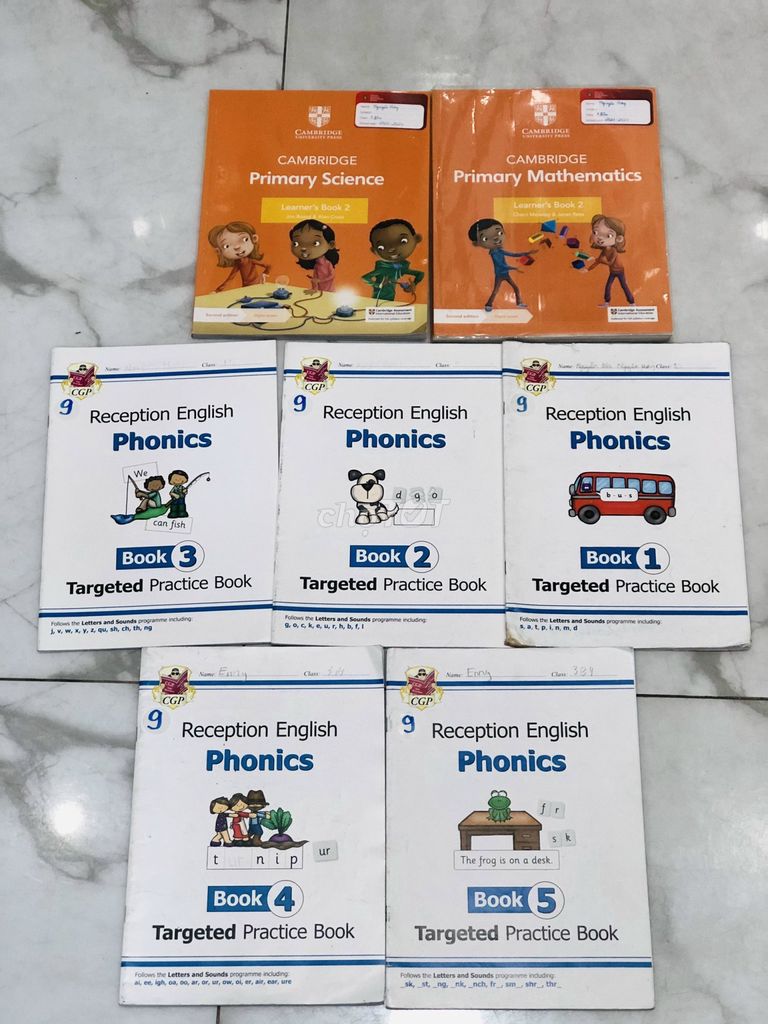 THANH LÝ BỘ SÁCH CAMBRIDGE & PHONICS CHO BÉ. Mua bán Sách tại Quận 3 Tp Hồ Chí Minh được đăng bởi Chauvy House hình 1