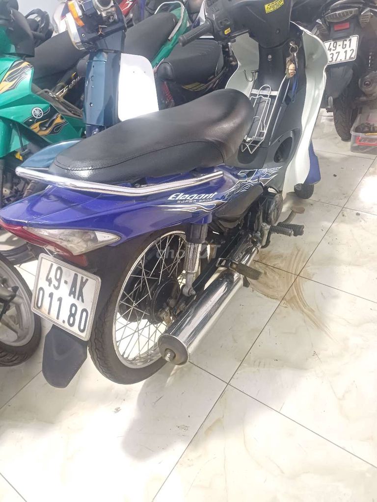 SYM Elegant màu Xanh trắng. Mua bán Xe máy tại Huyện Di Linh Lâm Đồng được đăng bởi xe  khánh ngọc và uy vũ hình 2
