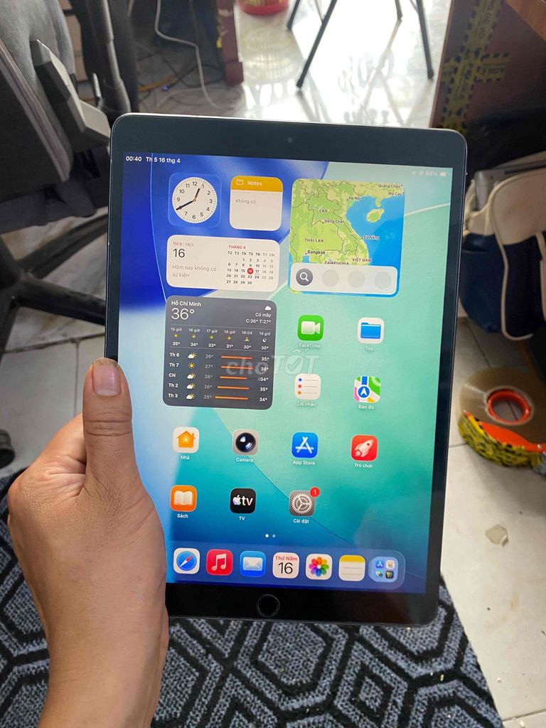 Apple iPad Gen 9 64GB 4G + WiFi Đen. Mua bán Máy tính bảng tại Quận Hồng Bàng Hải Phòng được đăng bởi nguyễn văn tuân hình 1