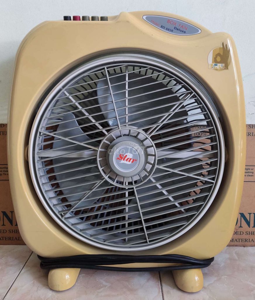 Quạt hộp Box Fan Deluxe (BD 8850). Mua bán Quạt tại Quận Hải Châu Đà Nẵng được đăng bởi Anh An hình 1