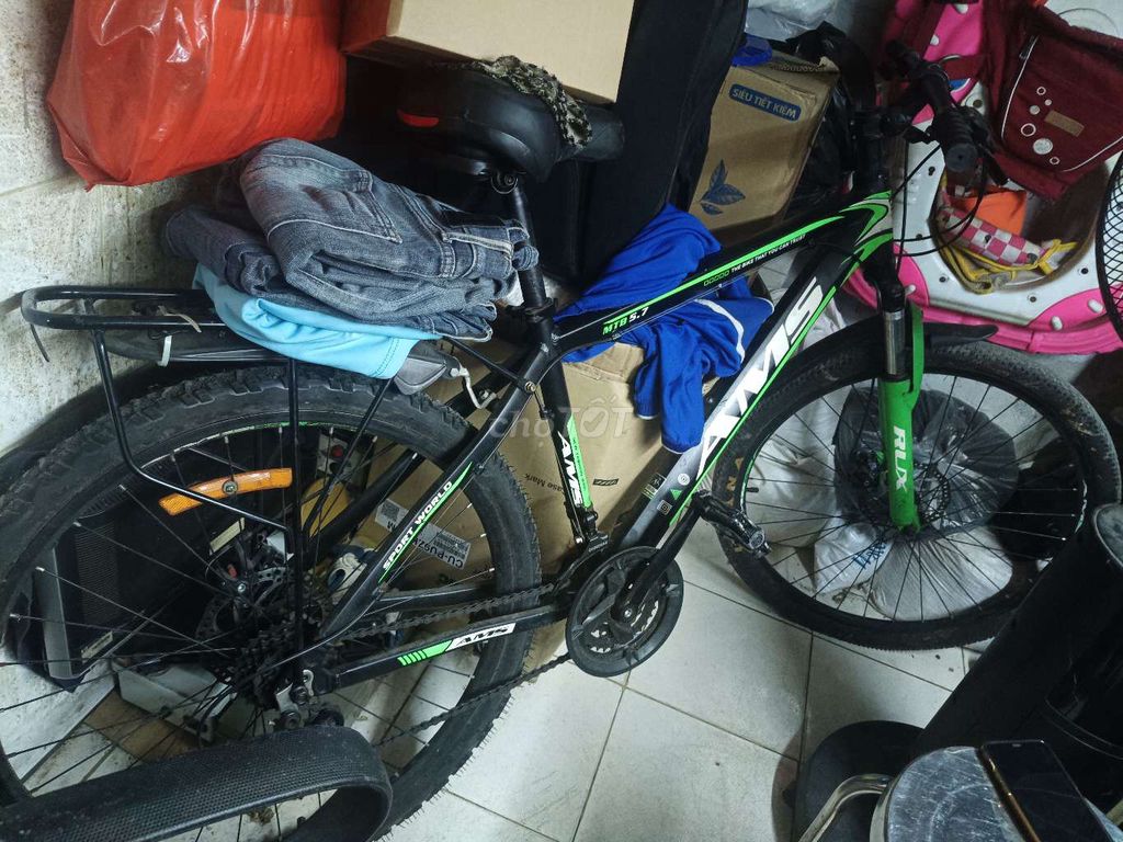 Xe Đạp thể thao AMS 26 inch. Mua bán Xe đạp tại Quận 6 Tp Hồ Chí Minh được đăng bởi Đồ điện và gia dụng quận 6 hình 2