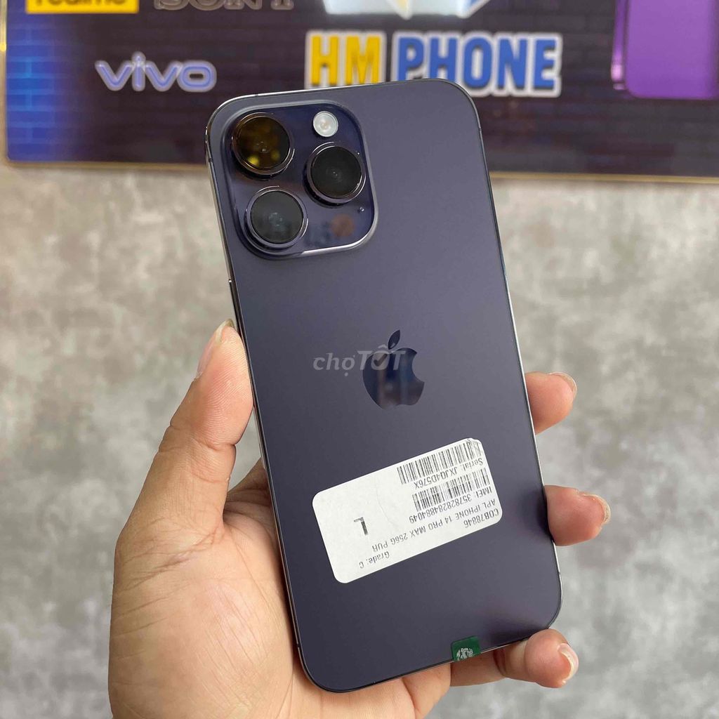 Iphone 14 Pro Max Quốc Tế 256Gb Đẹp zin ken