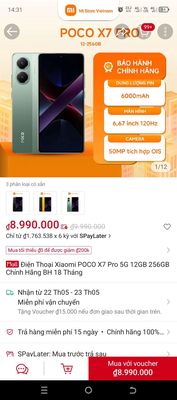 Poco x7 pro 12/256. Mua bán Điện thoại tại Huyện Bù Gia Mập Bình Phước được đăng bởi Luong van chinh