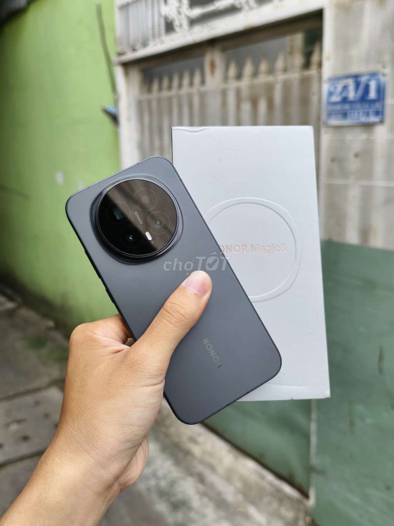 Honor Magic 8 Đen 16/512 fullbox nội địa. Mua bán Điện thoại tại Quận Gò Vấp Tp Hồ Chí Minh được đăng bởi Thanh Tri hình 1
