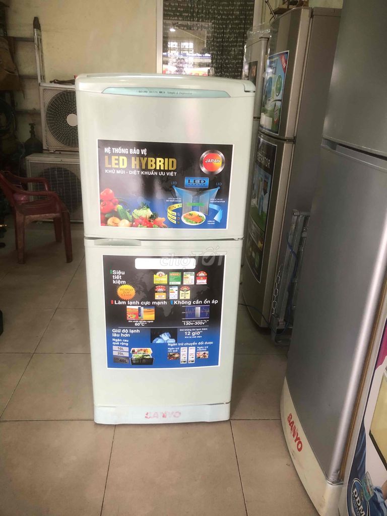 tủ Sanyo 120L,Không đóng tuyết.bảo hành 6 tháng