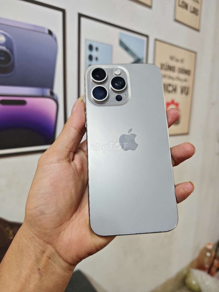 Apple iPhone 15 Pro Max 256GB Titan tự nhiên VNA. Mua bán Điện thoại tại Thành phố Vĩnh Yên Vĩnh Phúc được đăng bởi Thành Nam smartphone  hình 1