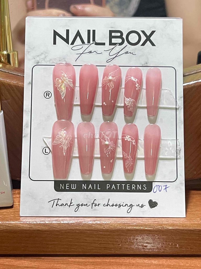 Nail box nữ Acrylic Hồng. Mua bán Phụ kiện thời trang khác tại Quận Hải An Hải Phòng được đăng bởi QueenNailbox hình 1