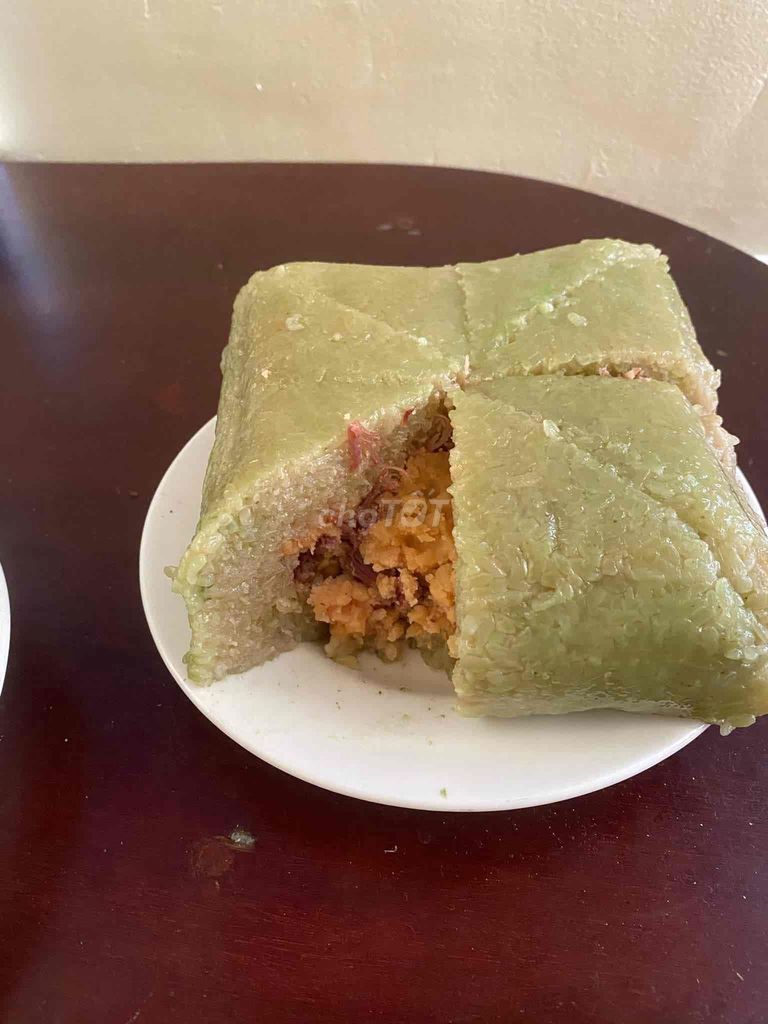 Bánh chưng truyền thống Tết thịt đậu. Mua bán Đồ ăn, thực phẩm và các loại khác tại Quận 10 Tp Hồ Chí Minh được đăng bởi Smile hình 1