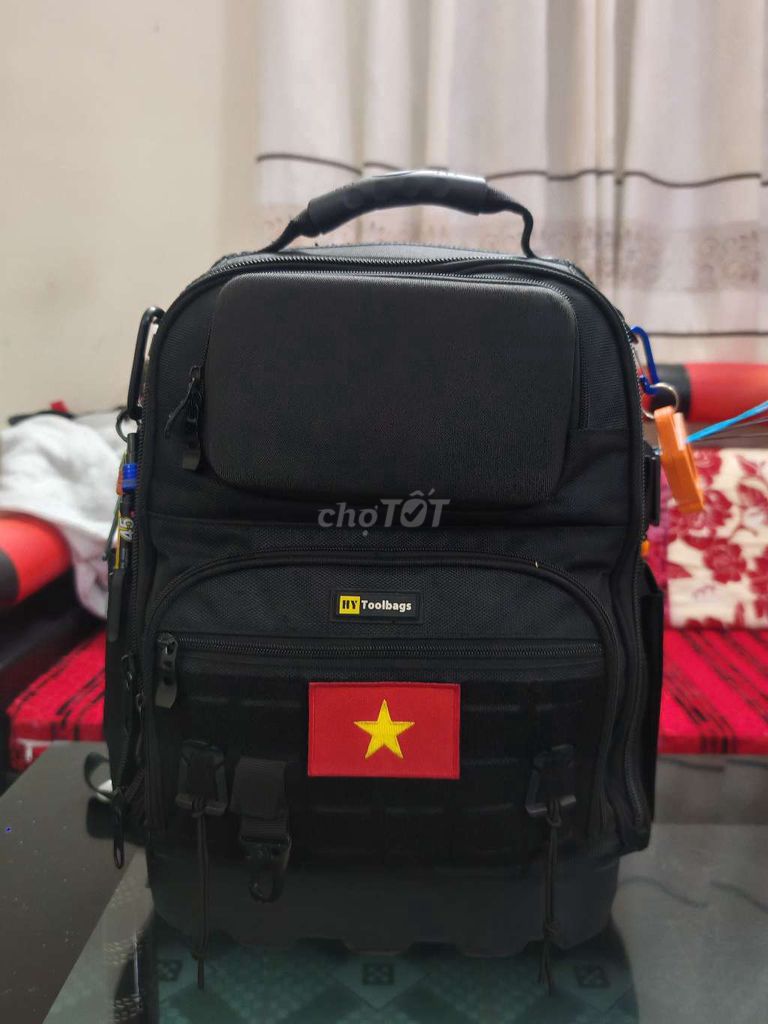 Balo đồ nghề HY Toolbags Đen. Mua bán Túi xách tại Thành phố Cà Mau Cà Mau được đăng bởi Nothing hình 1