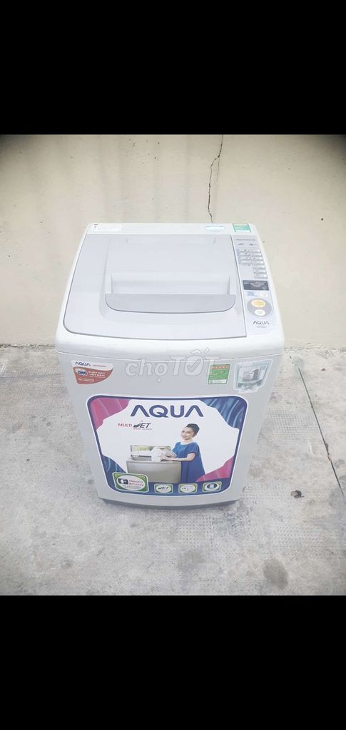 Máy giặt aqua 7kg zin đẹp có bảo hành