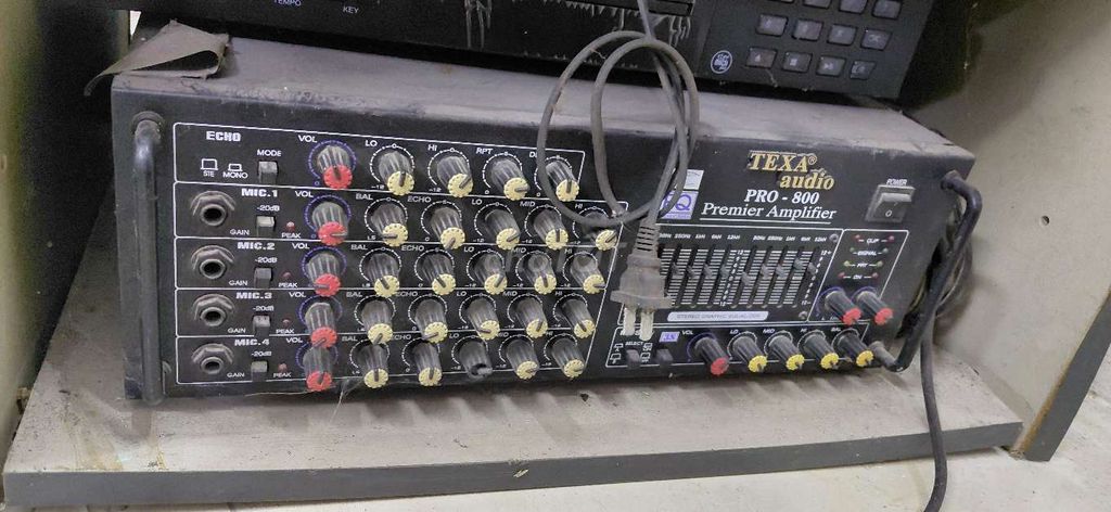 Amply TEXA audio PRO-800 Đen Đã sử dụng. Mua bán Tivi, Âm thanh tại Quận Hoàng Mai Hà Nội được đăng bởi Khoat Cao hình 1