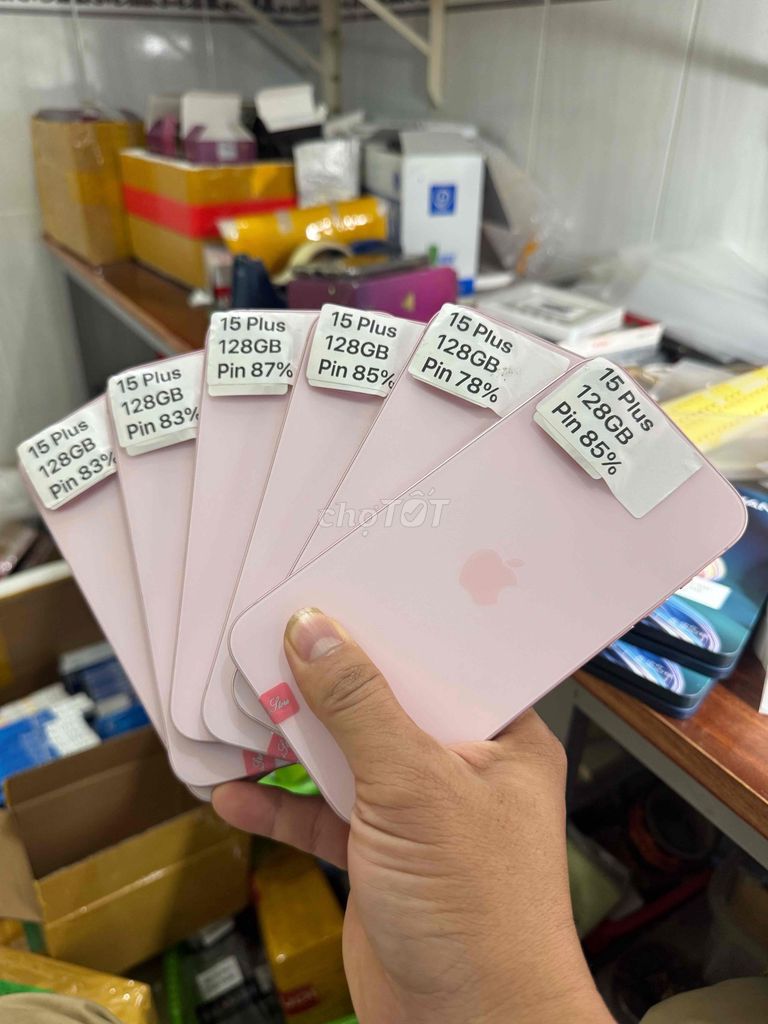 15 Plus 128GB hồng zin áp 99 keng pin zin. Mua bán Điện thoại tại Thành phố Bến Tre Bến Tre được đăng bởi Trương Thanh Minh hình 1