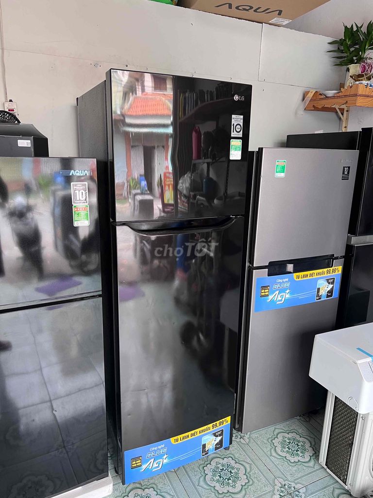 Tủ lạnh LG Inverter 255 lít Đen. Mua bán Tủ lạnh tại Thành phố Dĩ An Bình Dương được đăng bởi Nguyen Luan hình 1