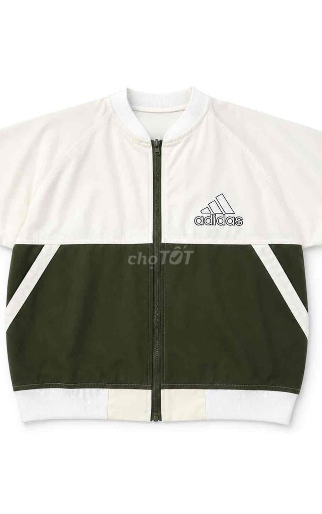 Áo khoác Croptop Adidas nữ Freesize ( Còn tag). Mua bán Quần áo tại Huyện Châu Thành Tiền Giang được đăng bởi Góc thanh lý Zizi hình 1