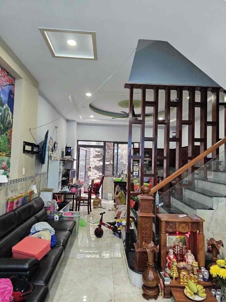 Bán nhà khu hiệp thành city TCH Q12, 4 lầu , 5 pn , dt :5*18