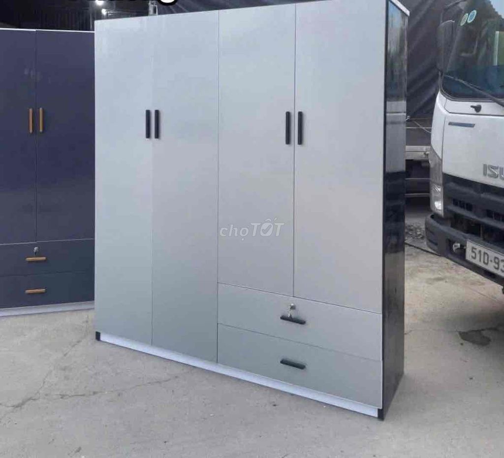 Tủ nhựa Đài Loan Xám 1m65 x 1m8 x 43cm. Mua bán Tủ, kệ gia đình tại Huyện Củ Chi Tp Hồ Chí Minh được đăng bởi Hong Le hình 1