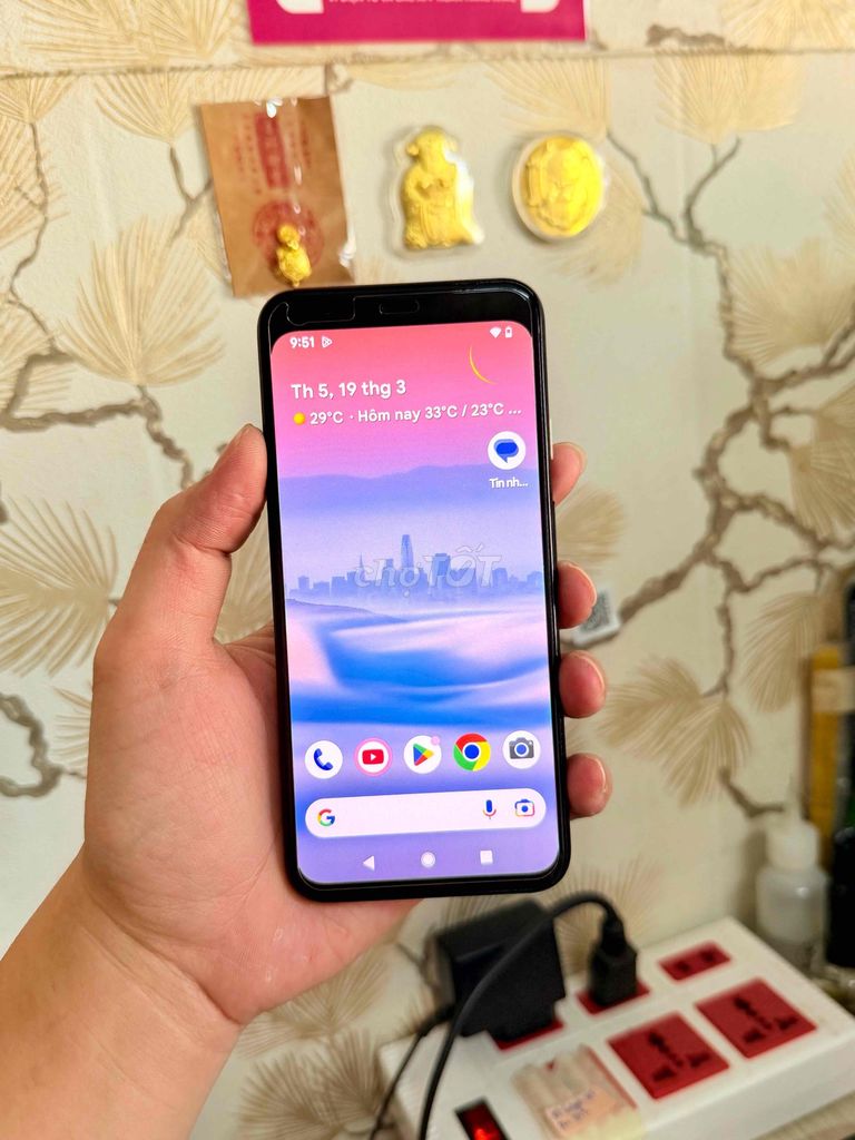 Google Pixel 4 - Ram 6/64G, Chip Snap 855 mạnh. Mua bán Điện thoại tại Thành phố Thủ Đức Tp Hồ Chí Minh được đăng bởi Điện Thoại Tốt giá sinh viên  hình 1