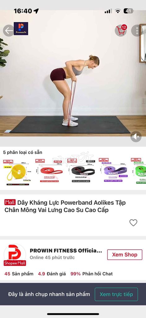 Dây kháng lực Aolikes Cao su, 2 vàng,1 đỏ. Mua bán Đồ thể thao, Dã ngoại tại undefined Bình Thuận được đăng bởi Đỗ Thị Ngọc Tâm  hình 1