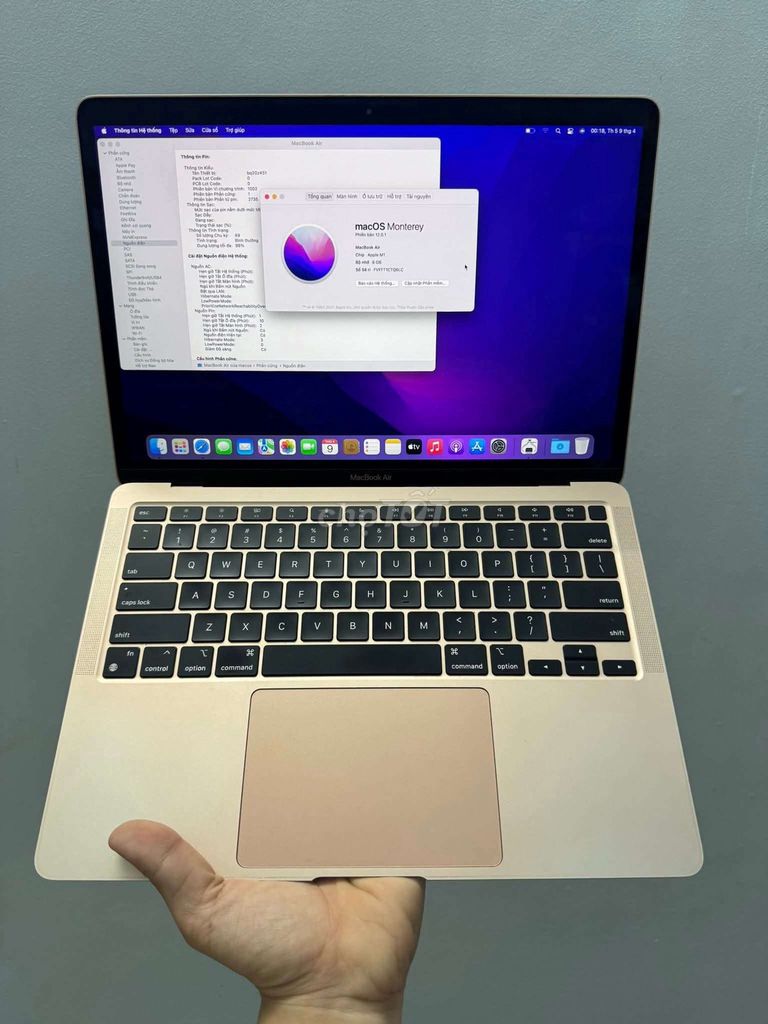 Apple MacBook Air M1 13.3 inch 8GB/256GB. Mua bán Laptop tại Quận Ninh Kiều Cần Thơ được đăng bởi Thành Laptop hình 1
