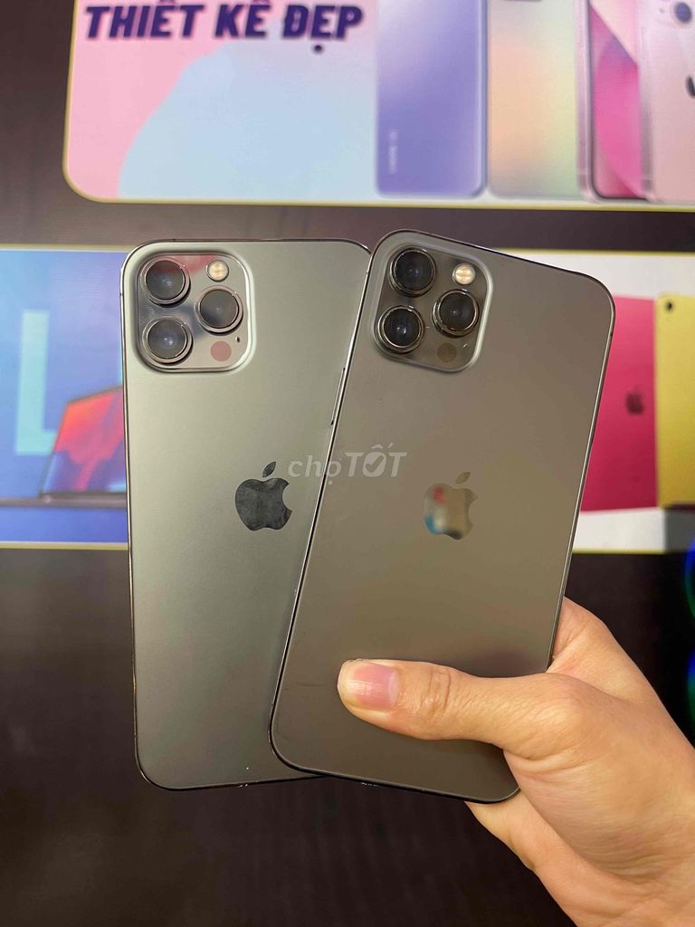 12 Pro Max 256GB LL/A Zin  All, đẹp keng 99% Full. Mua bán Điện thoại tại Quận Lê Chân Hải Phòng được đăng bởi Huy Tưởng Mobile hình 1