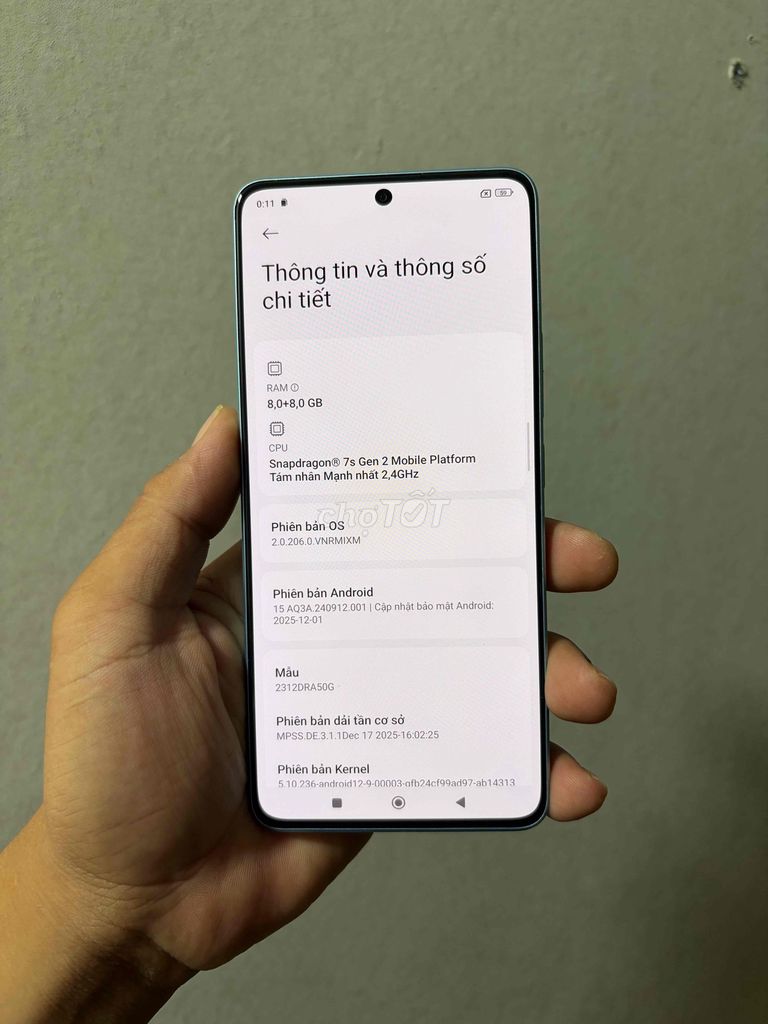 Xiaomi Redmi Note 13 Pro 5G 256GB Xanh dương. Mua bán Điện thoại tại Thành phố Vị Thanh Hậu Giang được đăng bởi máy củ giá tốt  hình 1