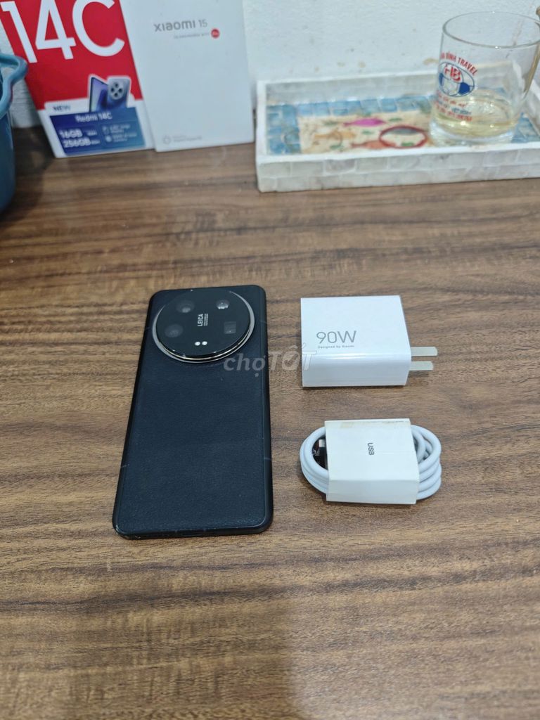 Xiaomi Mi 14 Ultra 16/512 Đen sạc 90w có ship COD. Mua bán Điện thoại tại Quận Hoàng Mai Hà Nội được đăng bởi Trần Ngọc Hiếu hình 1