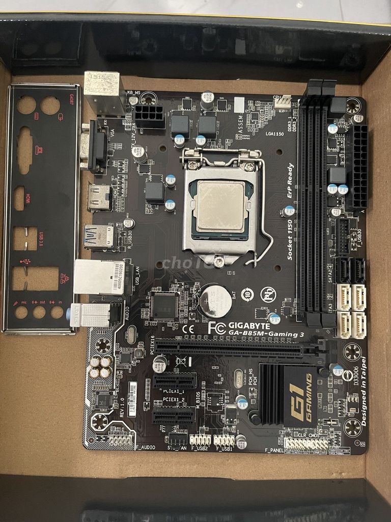 Combo Gigabyte B85M-Gaming 3+Core i7-4790+DDR3 8G. Mua bán Linh kiện (RAM, Card...) tại Quận Hải Châu Đà Nẵng được đăng bởi Baxiqua hình 1