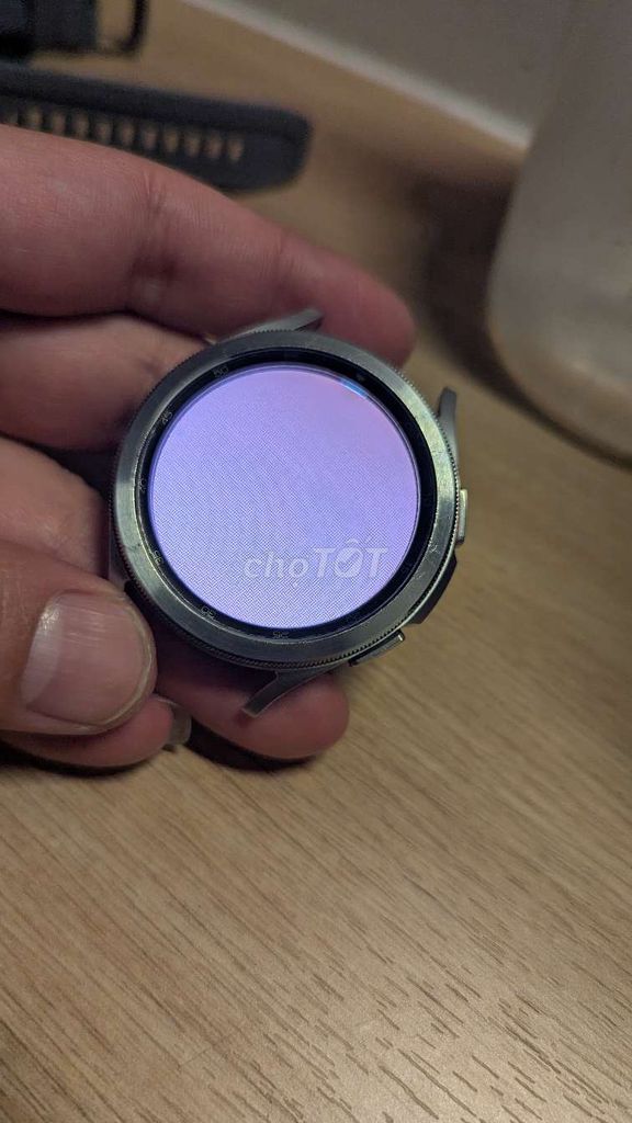 Samsung Galaxy Watch 4 46mm Bạc Hỏng màn hình. Mua bán Thiết bị đeo thông minh tại Huyện Gia Lâm Hà Nội được đăng bởi Mạnh  hình 1