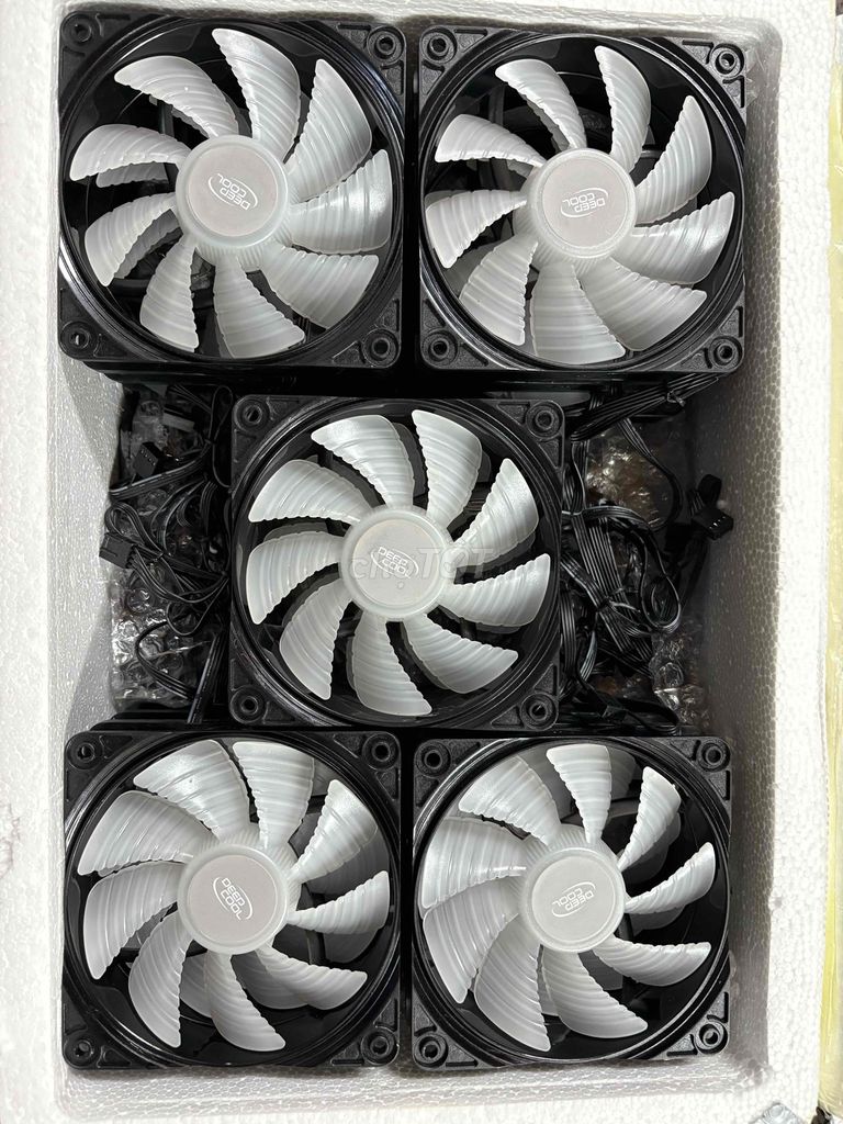Fan 12cm coolermsater, deepcool và pccooler new. Mua bán Linh kiện (RAM, Card...) tại Quận 8 Tp Hồ Chí Minh được đăng bởi Đạt hình 1