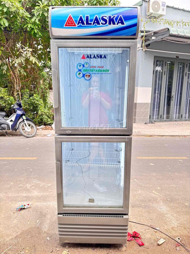 TỦ MÁT ALASKA 450l TIẾT KIỆM ĐIỆN – DÀN ĐỒNG LẠNH. Mua bán Tủ lạnh tại Quận Ninh Kiều Cần Thơ được đăng bởi Điện máy giá rẻ CẦN THƠ hình 1