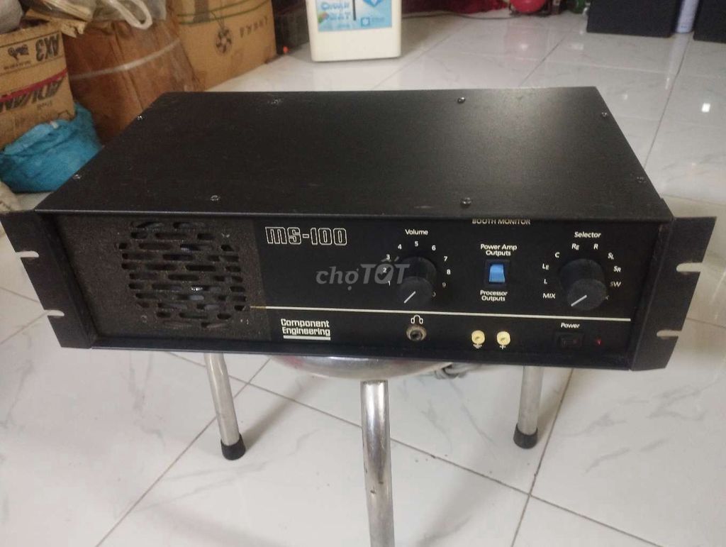 Bộ khuếch đại Component Engineering MS-100 Đen. Mua bán Tivi, Âm thanh tại Quận 11 Tp Hồ Chí Minh được đăng bởi A Sáng hình 1