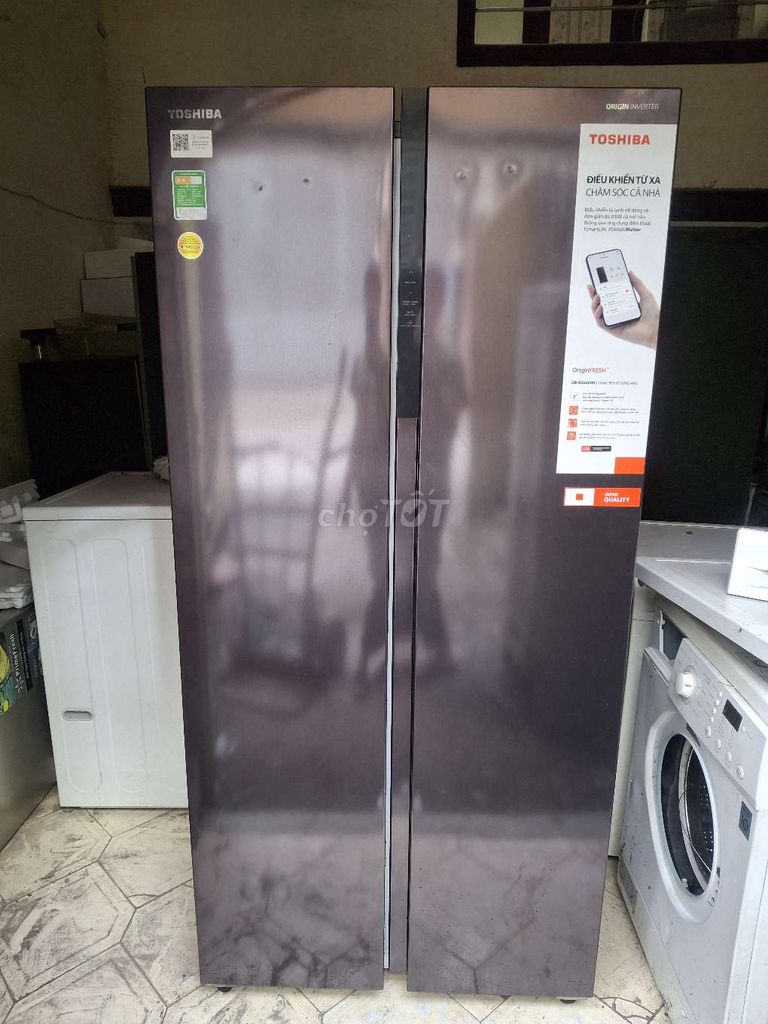 Tủ lạnh Toshiba Origin Inverter 460L inverter . Mua bán Tủ lạnh tại Quận 7 Tp Hồ Chí Minh được đăng bởi  Thành điện lạnh hình 1