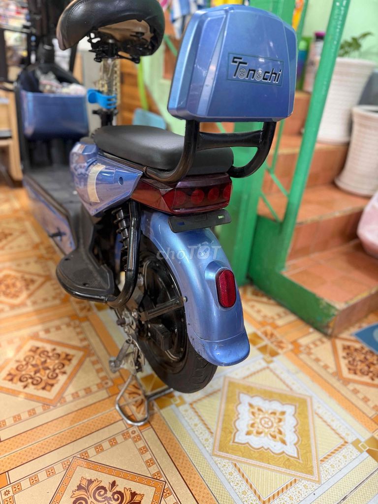 Xe đạp điện Tonochi xanh dương. Mua bán Xe điện tại Quận 1 Tp Hồ Chí Minh được đăng bởi Maxx Online Store hình 1