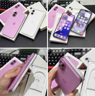 iPhone 16Plus 128G Hồng FULLBOX APPLE 2026