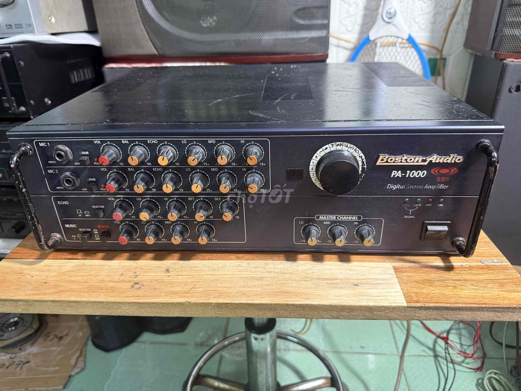 Amply Boston Audio PA-1000 Đen. Mua bán Tivi, Âm thanh tại Quận Bình Thạnh Tp Hồ Chí Minh được đăng bởi Đam mê âm thanh chán thì bán hình 1