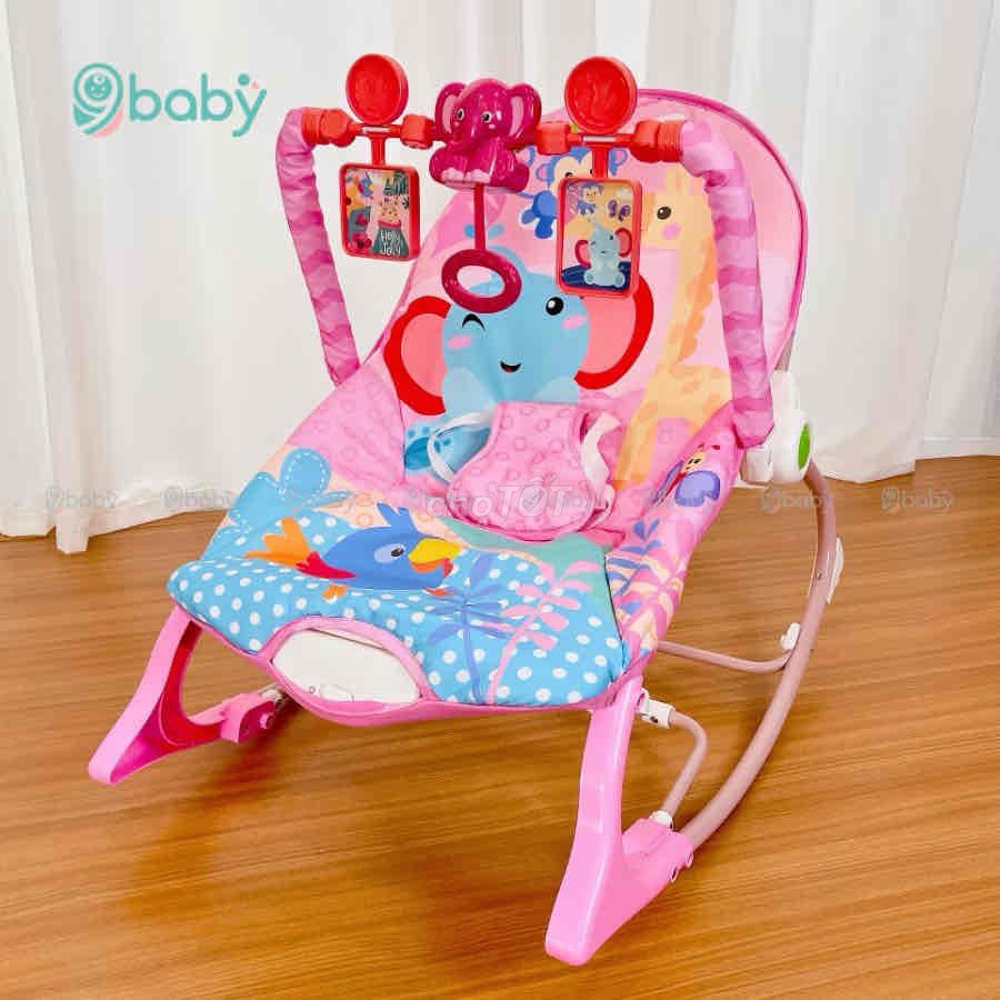 Ghế bập bênh Umoo Hồng. Mua bán Mẹ và bé tại Thị xã Ba Đồn Quảng Bình được đăng bởi Loan Saka hình 1