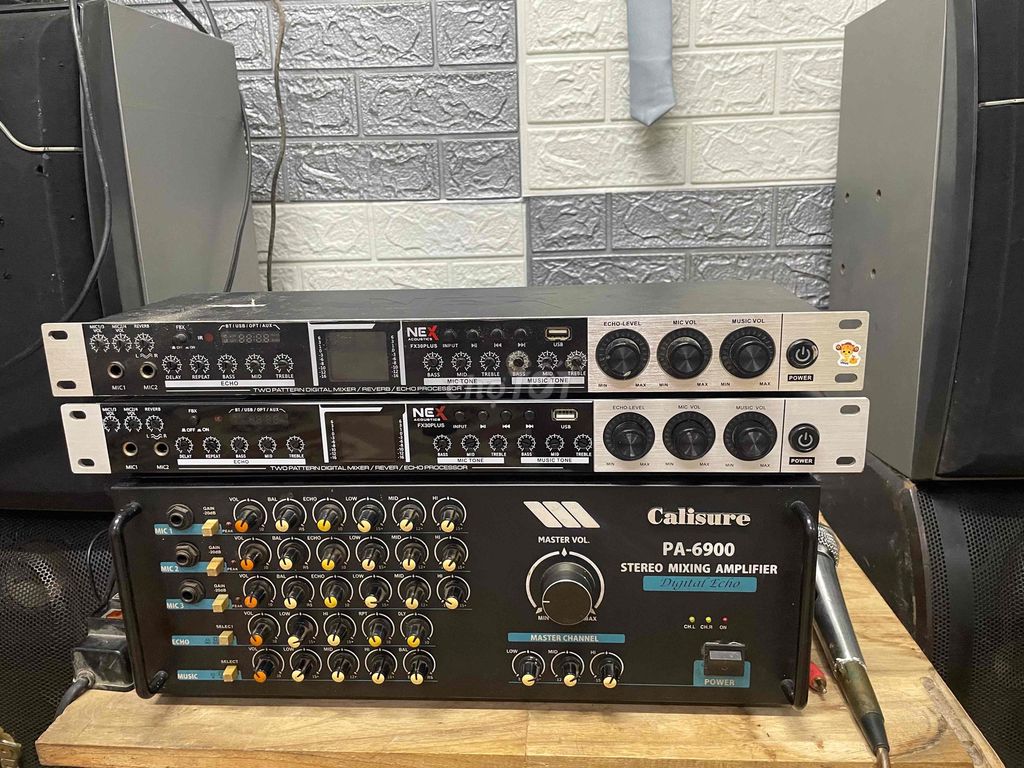 Mixer karaoke NEX FX30PLUS Bạc, Đen. Mua bán Tivi, Âm thanh tại Thành phố Long Xuyên An Giang được đăng bởi Huynhloc Huynhloc hình 1