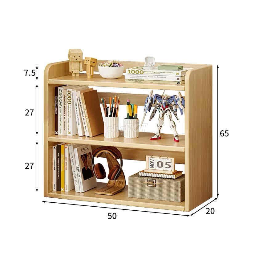 Kệ sách gỗ 3 tầng Nâu nhạt. Mua bán Tủ, kệ gia đình tại Quận Gò Vấp Tp Hồ Chí Minh được đăng bởi Trương Linh hình 1