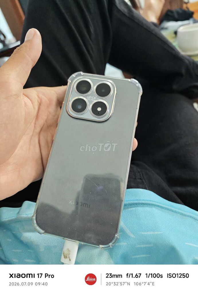 Xiaomi 17  256GB Đen Leica. Mua bán Điện thoại tại Huyện Lý Nhân Hà Nam được đăng bởi Nam hình 1