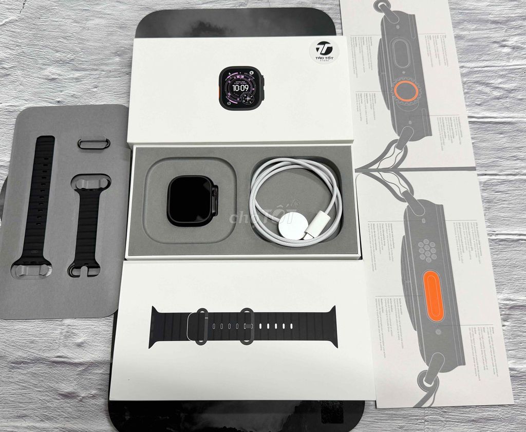 Apple Watch Ultra Gen 3 Đen Openbox BH 2027. Mua bán Thiết bị đeo thông minh tại Quận 10 Tp Hồ Chí Minh được đăng bởi Táo Tốt Apple  hình 1