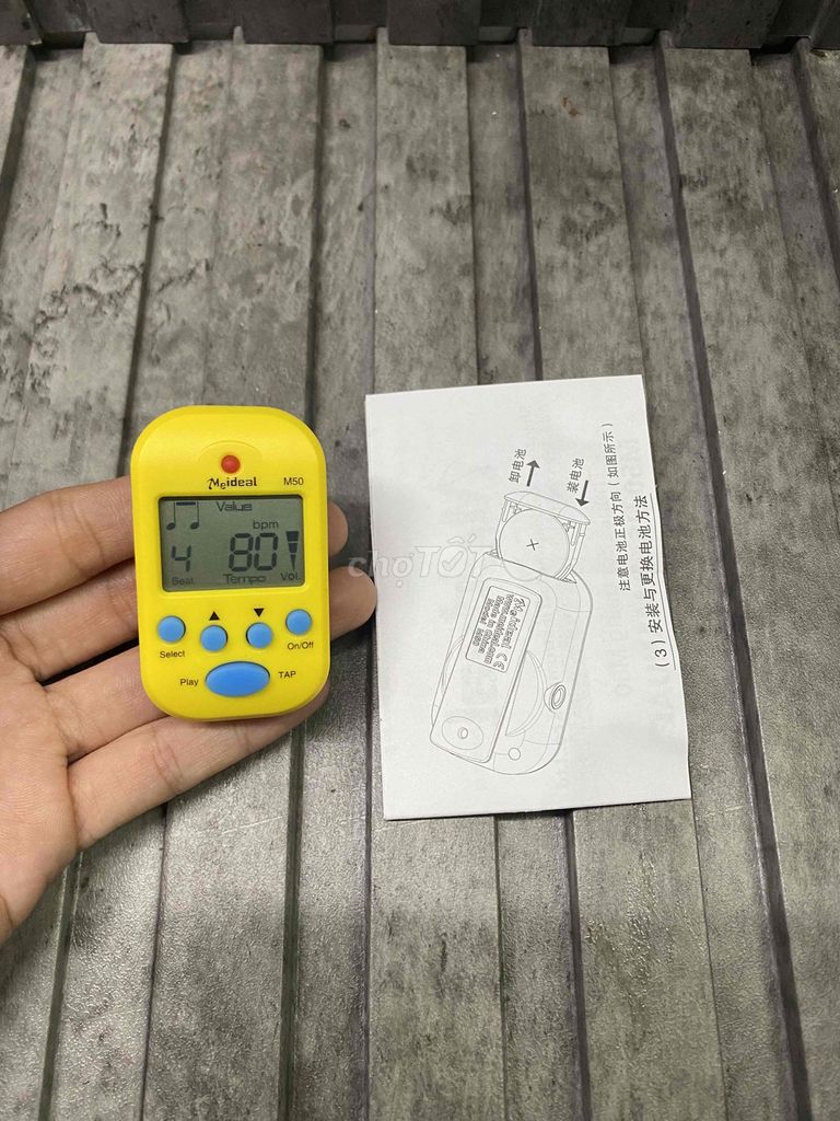 Meideal M50 Vàng Máy đếm nhịp. Mua bán Nhạc cụ tại Huyện Nhà Bè Tp Hồ Chí Minh được đăng bởi Nguyễn thiện thuật hình 1