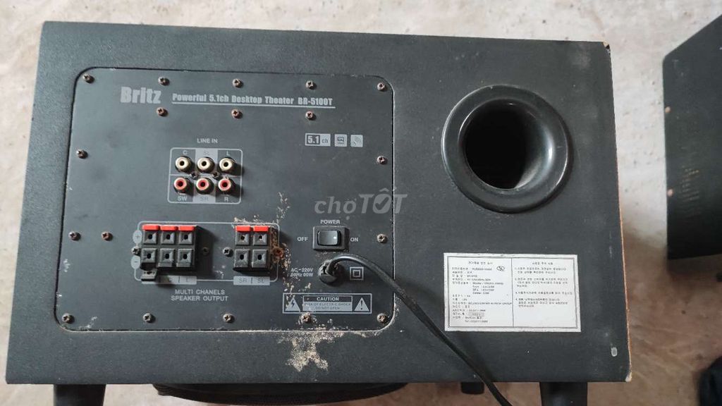 Hệ thống loa Britz BR-5100T. Mua bán Tivi, Âm thanh tại Huyện Chợ Gạo Tiền Giang được đăng bởi vinh hình 1